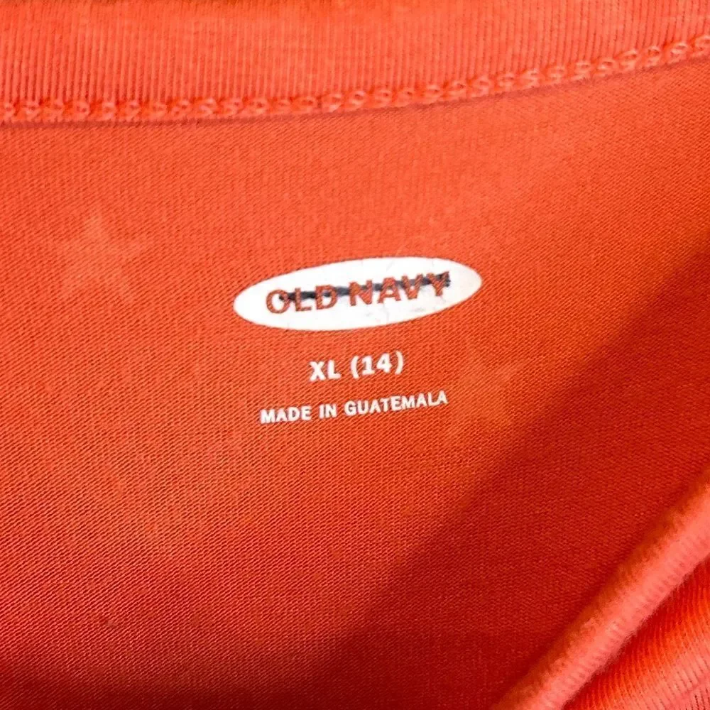 5‎ for $25🔥Old Navy Coral Pink Polka Dot Tank Top Tunic Shirt Girls XL (14)